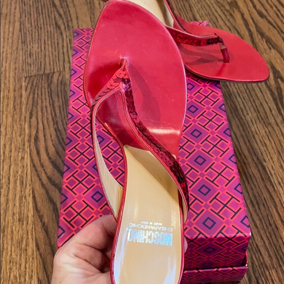 ❤️MOSCHINO❤️ heels / sandals - Picture 5 of 8